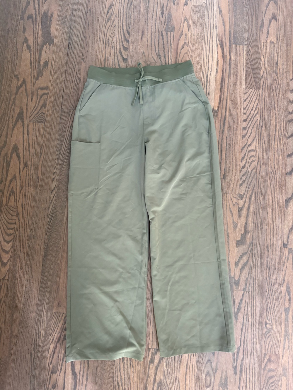 Mandala High Waisted Wide Leg Scrub Pants